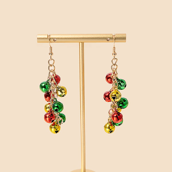 Jingle Bell, joulukorvakorut 1 pari MultiColor