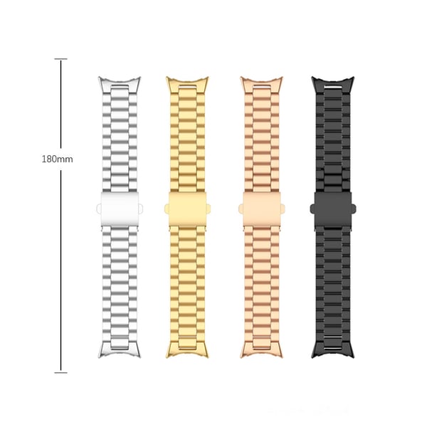 Klockband i rostfritt stål Silver Google pixel watch 2 cm
