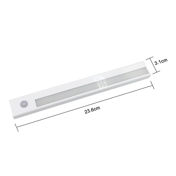Skapbelysning & Benkebelysning, Lyslist med bevegelsessensor 3-pakning WarmWhite