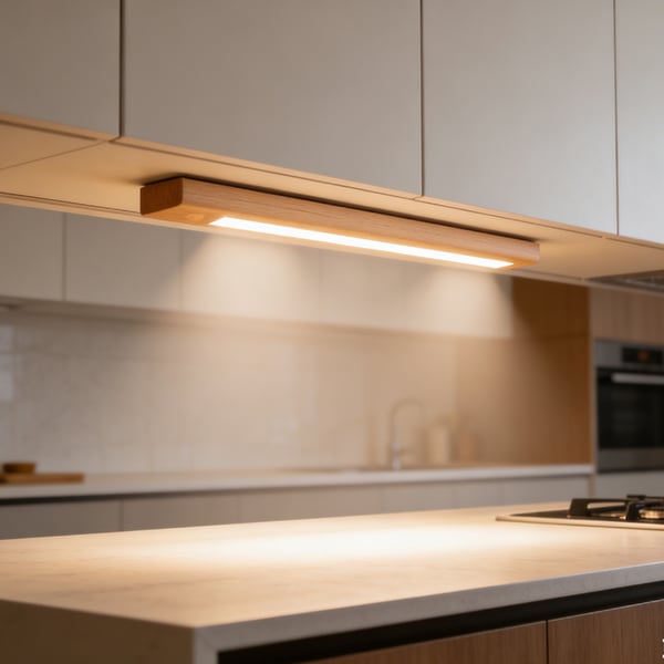 Skapbelysning & Benkebelysning, Lyslist med bevegelsessensor 3-pakning WarmWhite