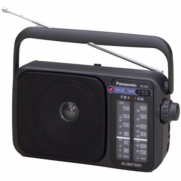 Radio FM Let at håndtere Bærbar RF-2400DEG-K