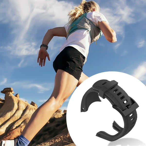 Ur armbånd Grey Suunto 5