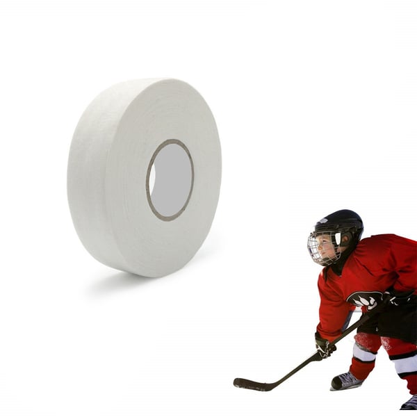 Hockeytape Sportstape til pinde White 25 m