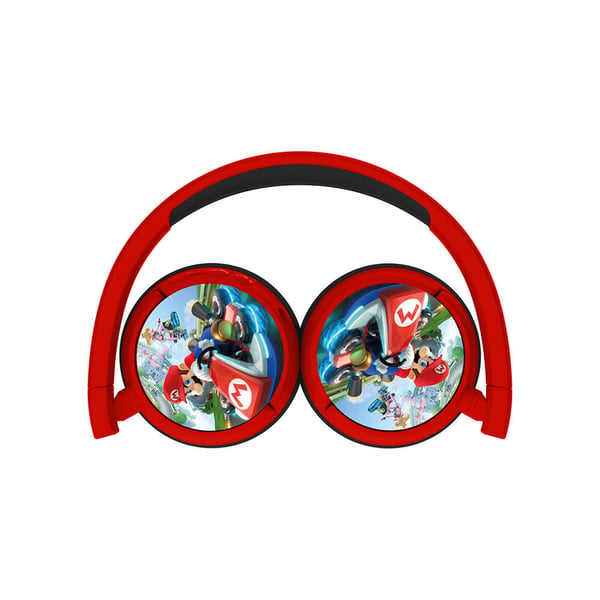 Høretelefoner On-Ear Junior Trådløs 85dB/95dB Super Mario Rød