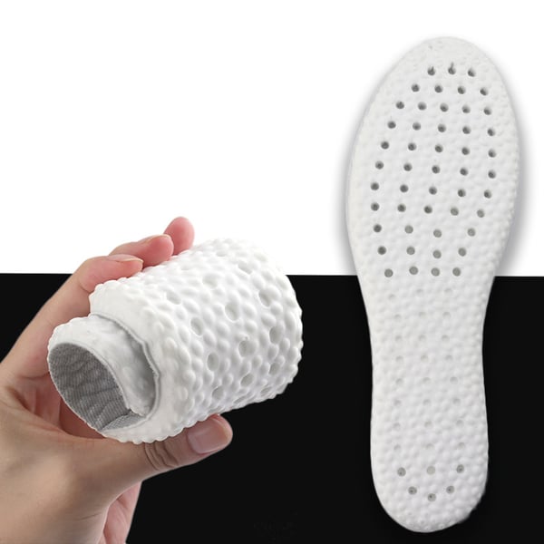 Fleksible og støtdempende innleggssåler Black 275-280 mm