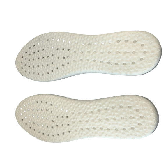 Fleksible og støtdempende innleggssåler Black 275-280 mm