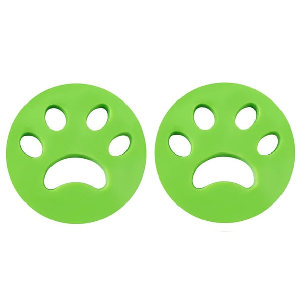 Pelsfjerner for klær - Effektiv hårfjerning for hunder og katter, 2-pakning Grønn