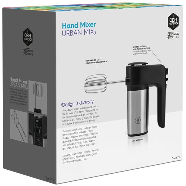 Elektrisk komfyr 6776 Urban mix 300 W
