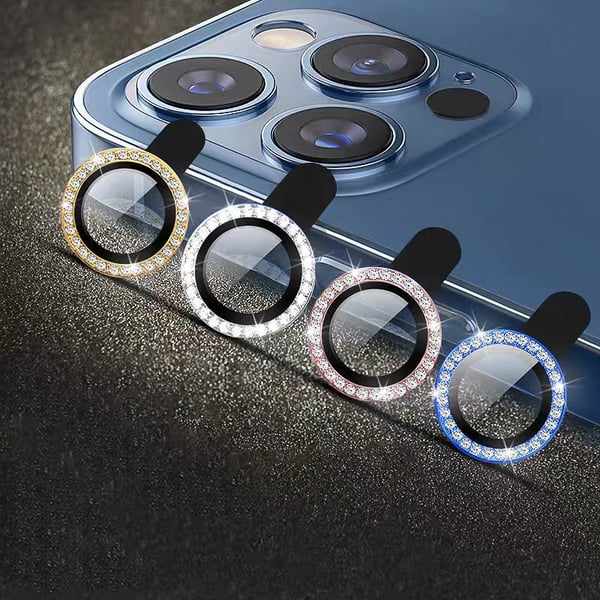Kameraskydd 3-pack Grey iPhone 14 Pro/14 Pro Max