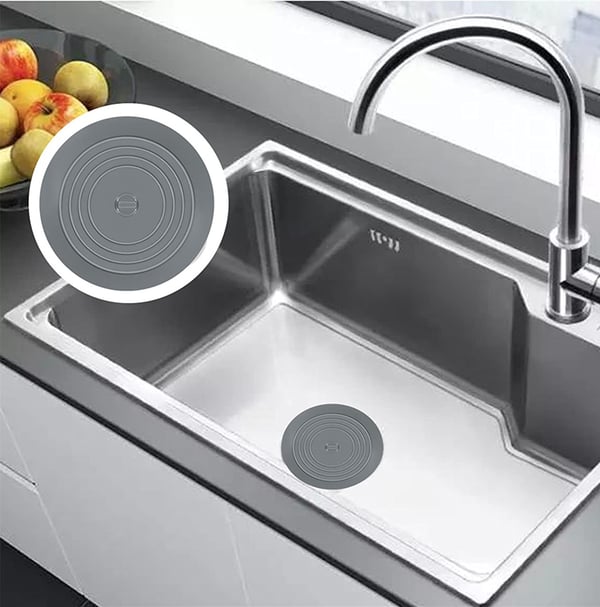 Vaskprop silikone Grey 15 cm