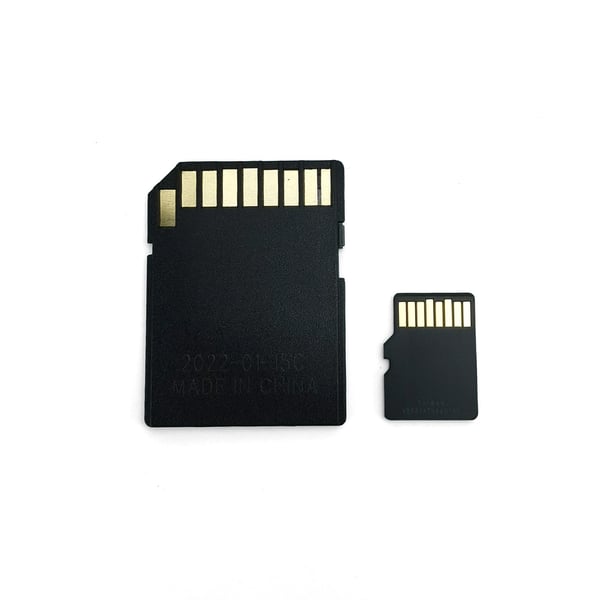 Micro SD -kortti kotelolla Black 64 GB
