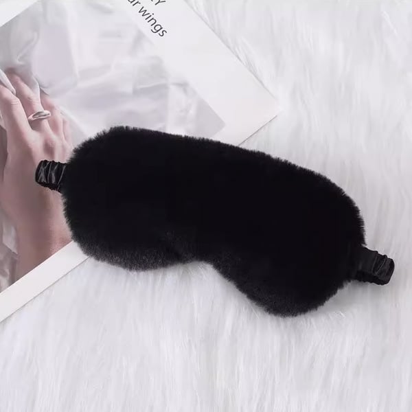 Unimaski jäljitelmäsilkkiä Black