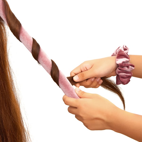 Hårullare Värmelös Pink