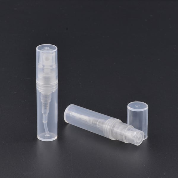 Liten parfymeflaske, 3 ml - 5 pakke Transparent 3 ml
