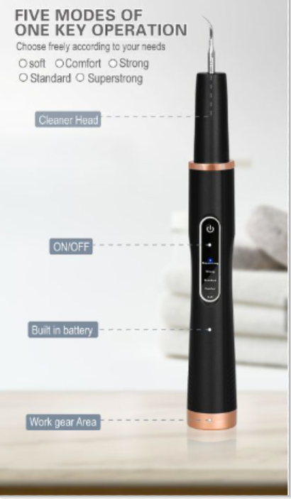 Ultralyds tandstensfjerner Black