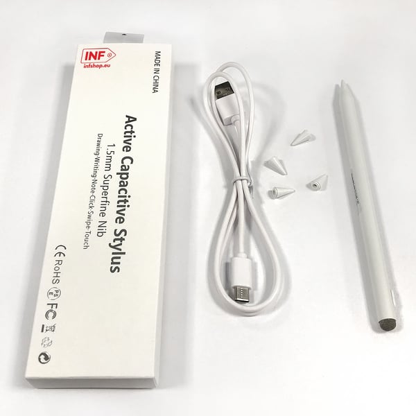 Stylus kynä iPadille White