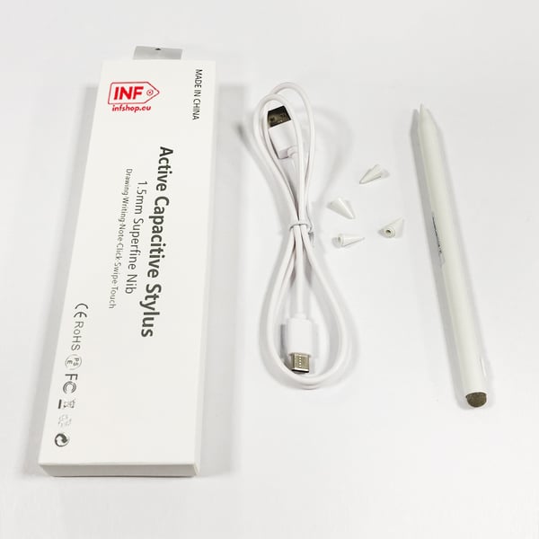Stylus kynä iPadille White