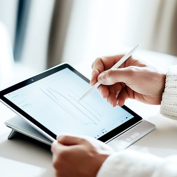 Stylus pen til touchskærme White