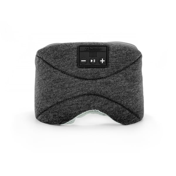 Bluetooth pandebånd/sovemaske Sovehøretelefoner Black