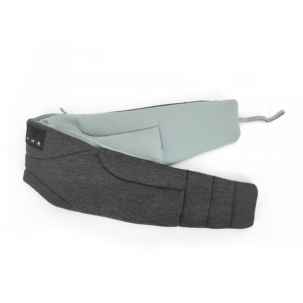 Bluetooth pandebånd/sovemaske Sovehøretelefoner Black