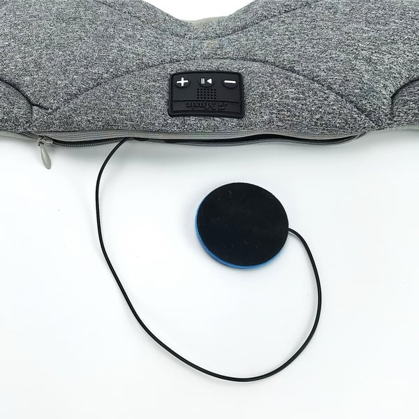 Bluetooth pandebånd/sovemaske Sovehøretelefoner Grey