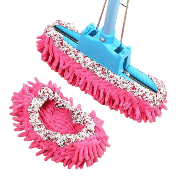 Moppitossut lattianpuhdistukseen 1 pari Pink