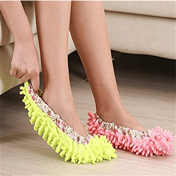 Moppitossut lattianpuhdistukseen 1 pari Pink