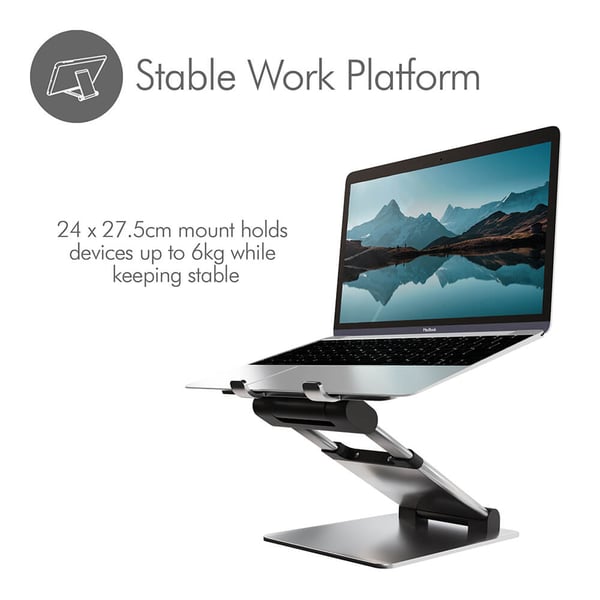 Laptopställ Supreme Sit-Stand Aluminium