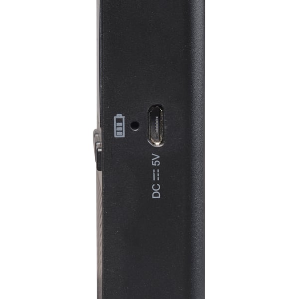Radio FM DAB+ Lommestørrelse Oppladbart batteri DAH-126 Svart