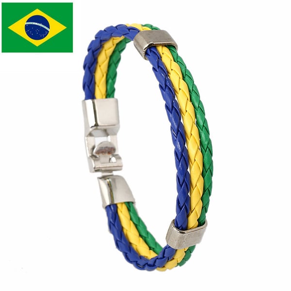 Brasilien Armband World Cup MultiColor