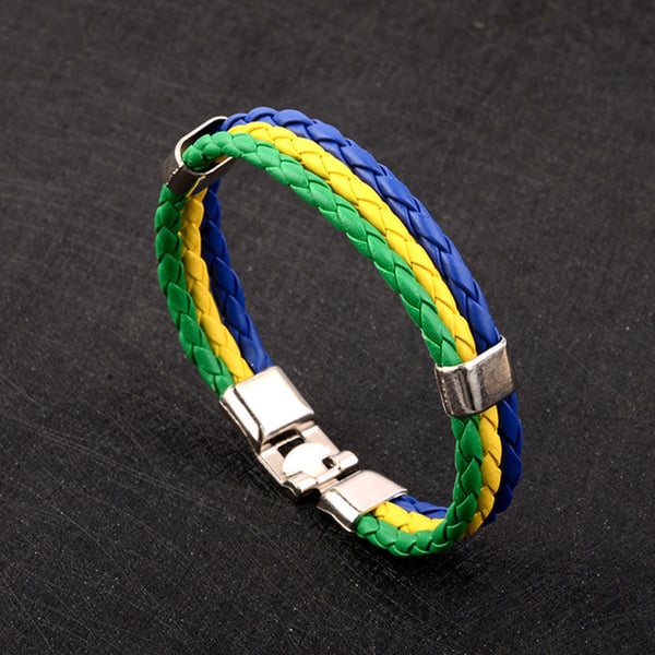Brasilien Armband World Cup MultiColor
