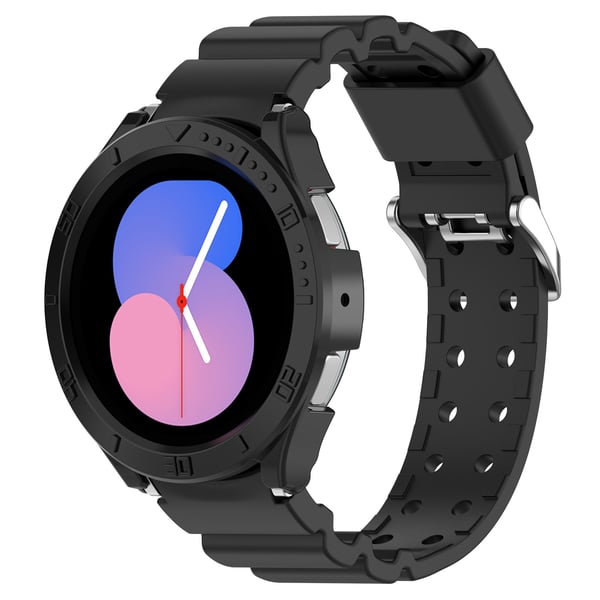 Silikon armbånd Black Samsung Galaxy watch5/watch4 (40 mm)