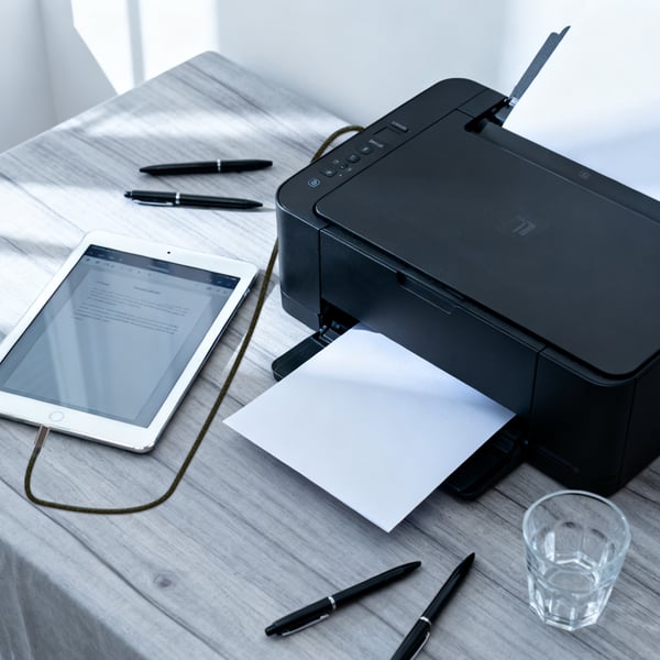 USB-B-USB-C-tulostinkaapeli Black 2 m