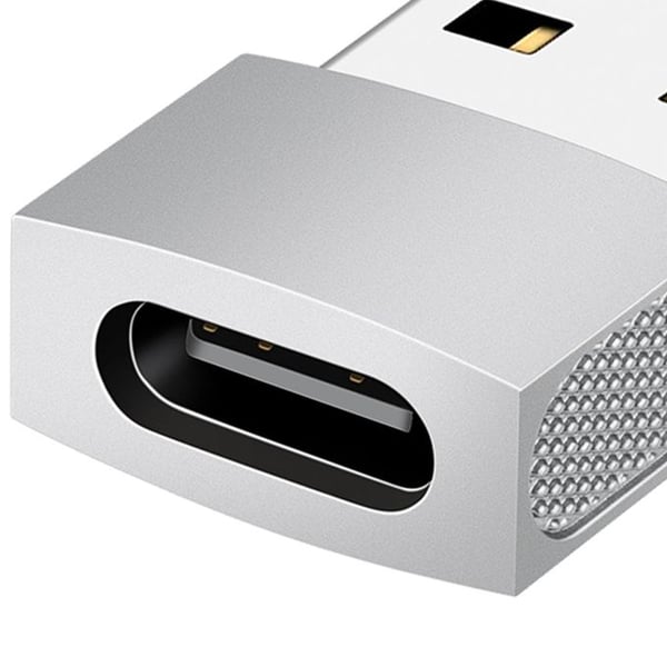 USB-C till USB-adapter Silver
