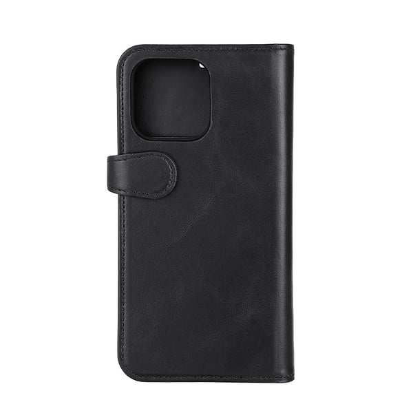 2in1 Wallet Leather 3 card iPhone 14 Pro Max Black