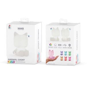 Lampe Animal Light Multifarvet