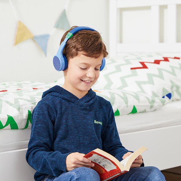 Hodetelefoner Teens Guard On-Ear Trådløs 85dB Blå