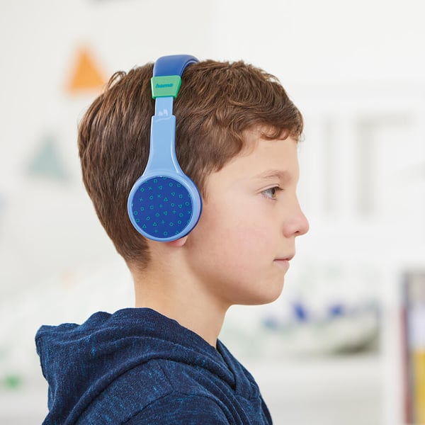 Hodetelefoner Teens Guard On-Ear Trådløs 85dB Blå