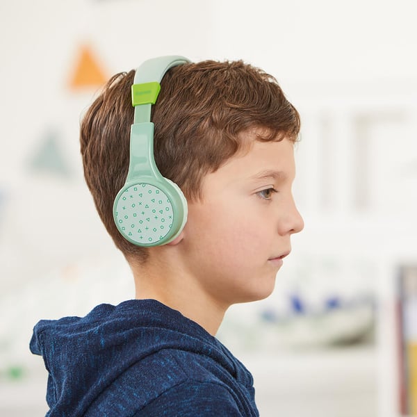 Hodetelefoner Teens Guard On-Ear Trådløs 85dB Grønn