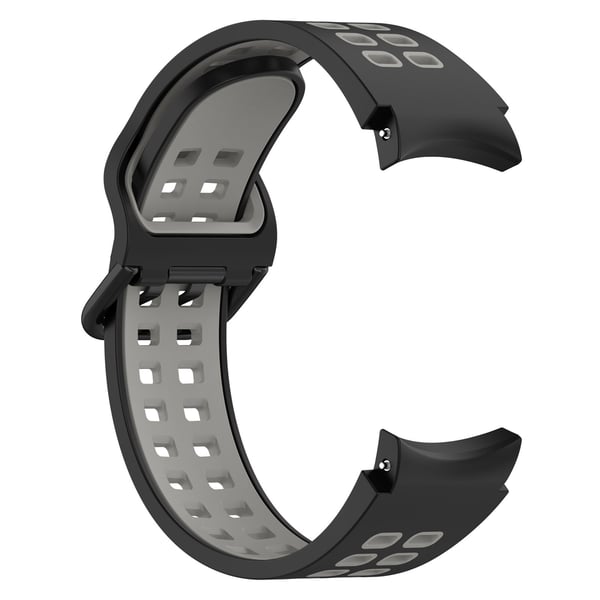 Klokkereim i silikon DarkGrey Samsung Galaxy Watch 3 41 mm/4/4 Classic/5/5 Pro