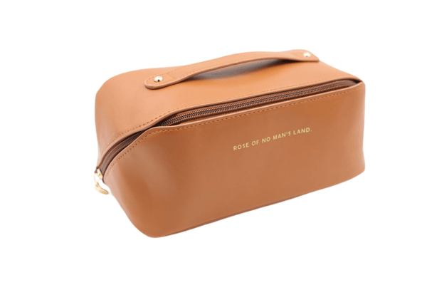 Rummelig toilettaske - Make-up taske Brown