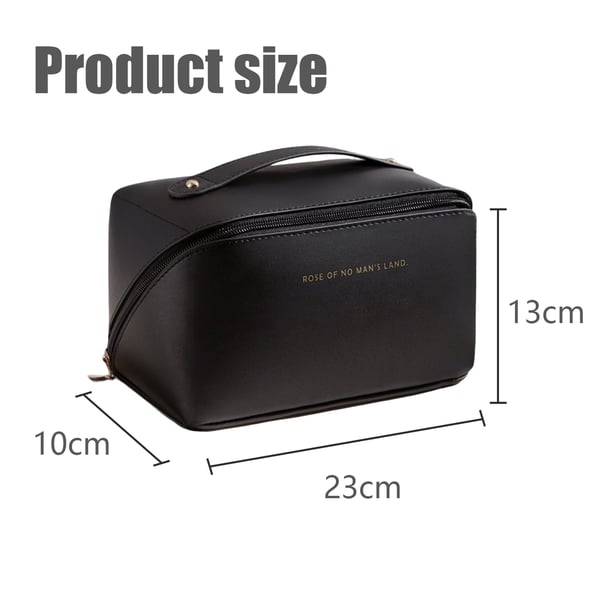 Rummelig toilettaske - Make-up taske Black