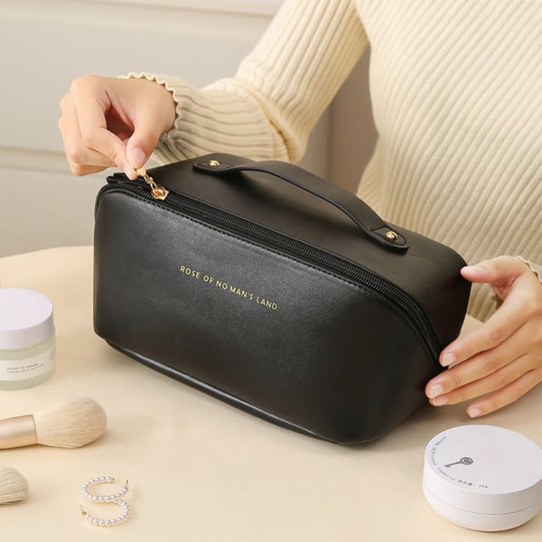 Rummelig toilettaske - Make-up taske Black