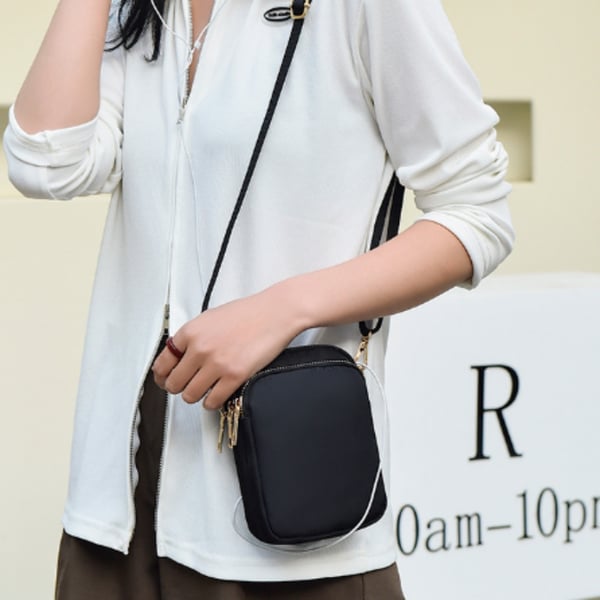 Crossbody mobiililaukku Black