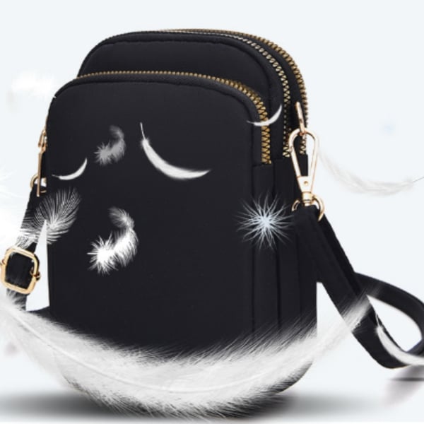 Crossbody mobiililaukku Black