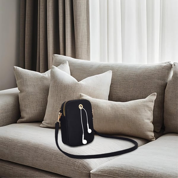 Crossbody mobiililaukku Black