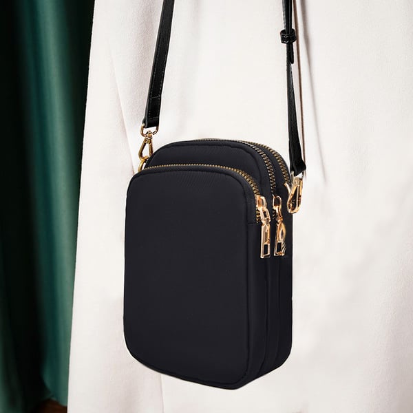 Crossbody mobiililaukku Black
