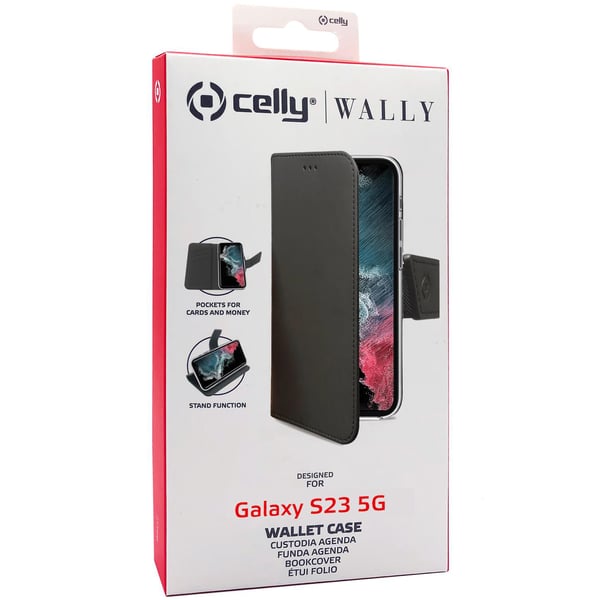 Pung etui Galaxy S23 5G Sort
