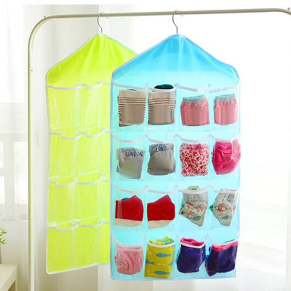 Hængende organizer - 16 lommer MultiColor