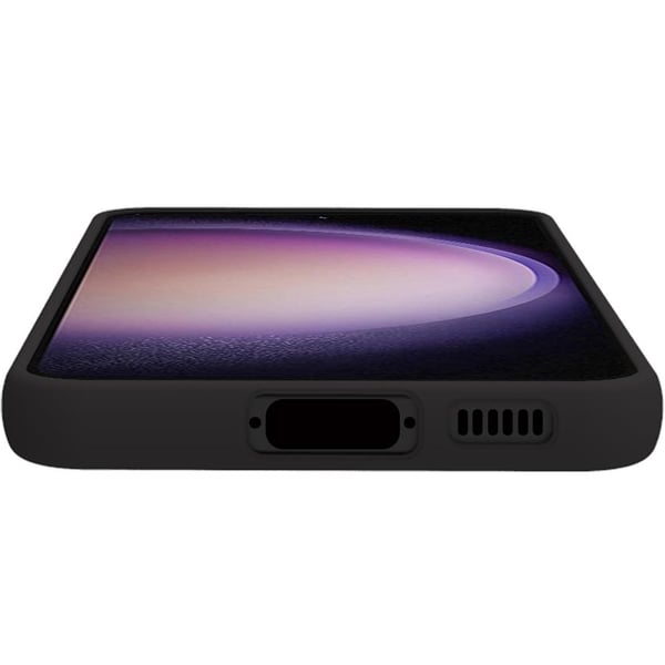 Cromo Soft gummi cover Galaxy S23 5G Sort